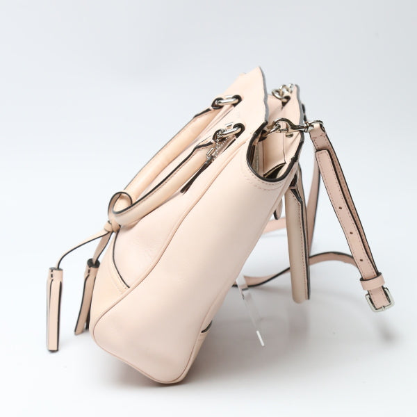 COACH Handbag leather pink Shoulder Bag Diagonal 2WAY Women Used Authentic