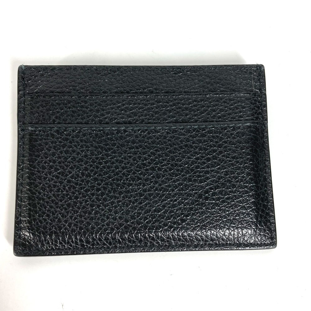 BALENCIAGA Card Case 640109 leather black Neo classic Women Used Authentic