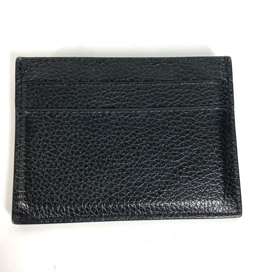 BALENCIAGA Card Case 640109 leather black Neo classic Women Used Authentic