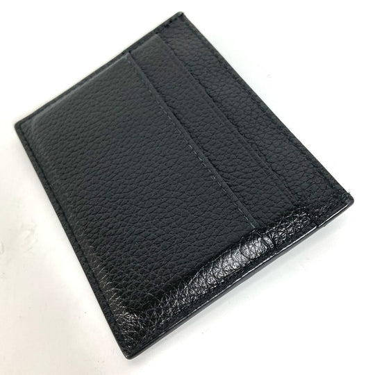 BALENCIAGA Card Case 640109 leather black Neo classic Women Used Authentic