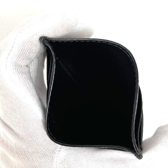 BALENCIAGA Card Case 640109 leather black Neo classic Women Used Authentic