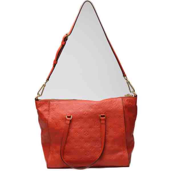 LOUIS VUITTON Tote Bag M50048 Monogram Ann Platt Red Bastille MM Monogram Unplant ABRICO Shoulder Bag Women Used Authentic