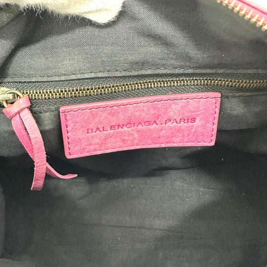 BALENCIAGA Handbag 232732 leather pink The Drum