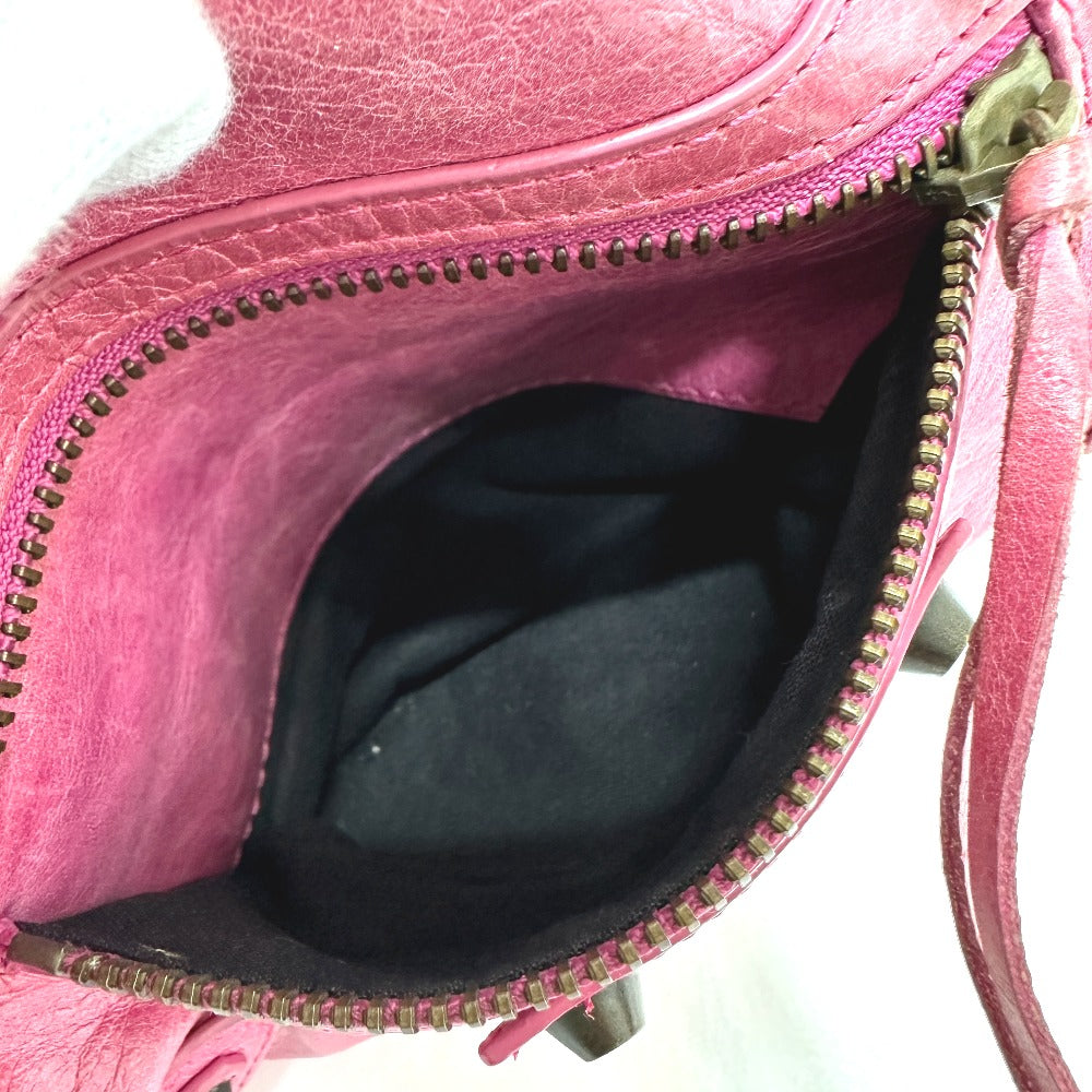 BALENCIAGA Handbag 232732 leather pink The Drum