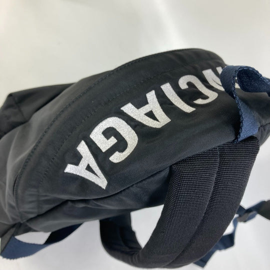 BALENCIAGA Backpack 565798 Nylon black Backpack Wheel Backpack S mens Used Authentic