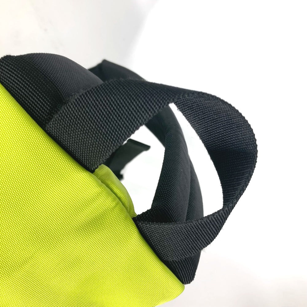 BALENCIAGA Backpack 558163 Nylon canvas yellow Explorer logo unisex(Unisex) Used Authentic