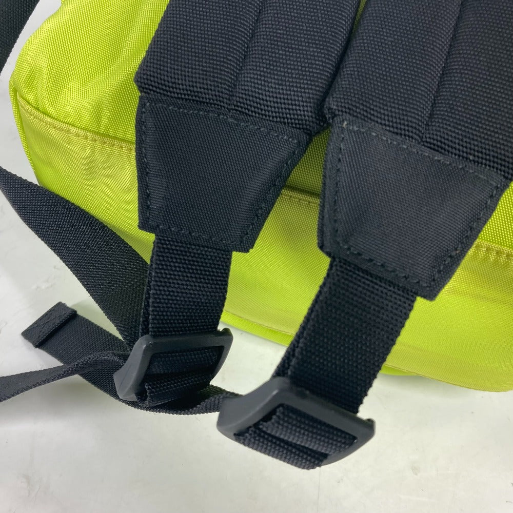 BALENCIAGA Backpack 558163 Nylon canvas yellow Explorer logo unisex(Unisex) Used Authentic
