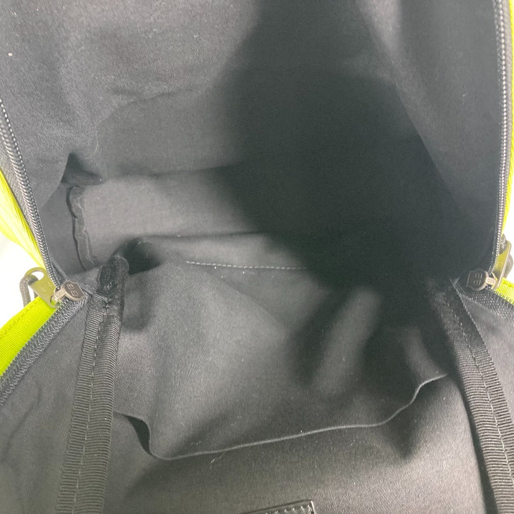 BALENCIAGA Backpack 558163 Nylon canvas yellow Explorer logo unisex(Unisex) Used Authentic