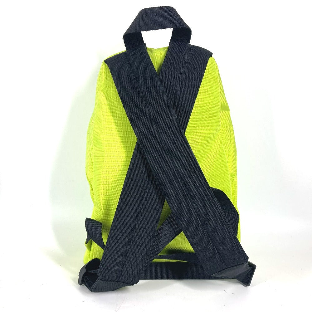 BALENCIAGA Backpack 558163 Nylon canvas yellow Explorer logo unisex(Unisex) Used Authentic