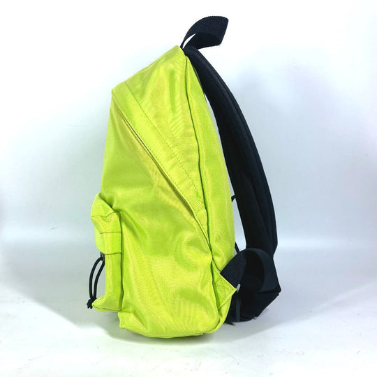 BALENCIAGA Backpack 558163 Nylon canvas yellow Explorer logo unisex(Unisex) Used Authentic