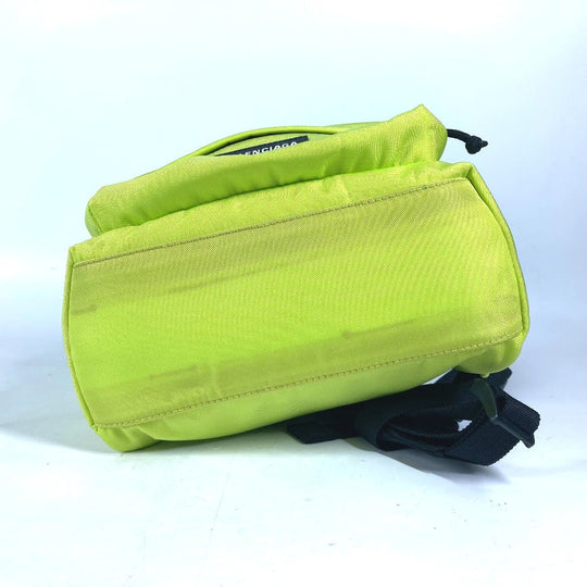 BALENCIAGA Backpack 558163 Nylon canvas yellow Explorer logo unisex(Unisex) Used Authentic