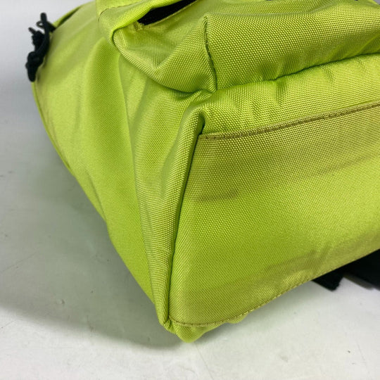 BALENCIAGA Backpack 558163 Nylon canvas yellow Explorer logo unisex(Unisex) Used Authentic