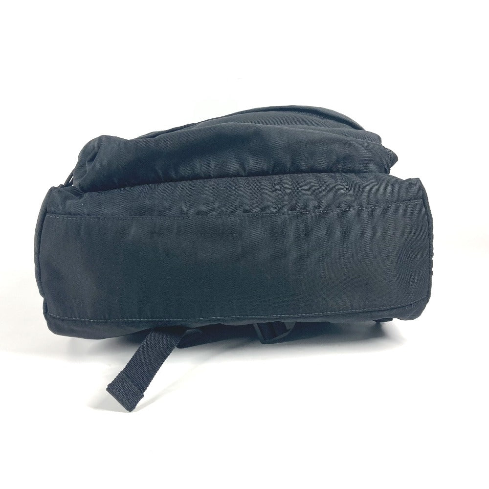 BALENCIAGA Backpack 503221 Nylon black Explorer logo Women Used Authentic