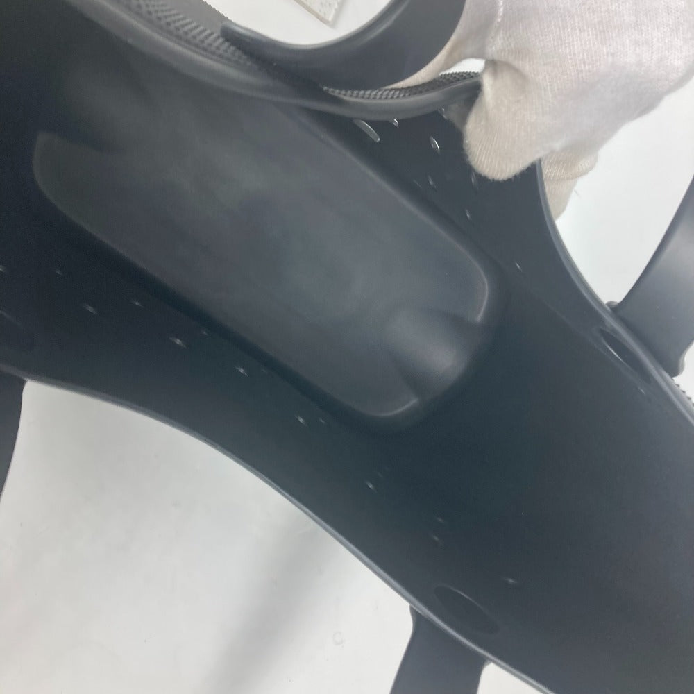 BALENCIAGA Tote Bag 702266 rubber black Crocs collaboration Rubber Large Tote Bag unisex(Unisex) Used Authentic