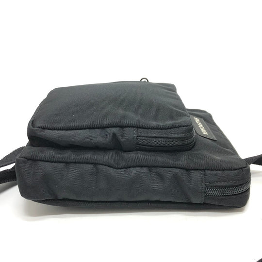 BALENCIAGA Sling bag 593651 Nylon black logo explorer mens Used Authentic