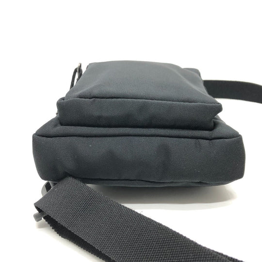 BALENCIAGA Sling bag 593651 Nylon black logo explorer mens Used Authentic