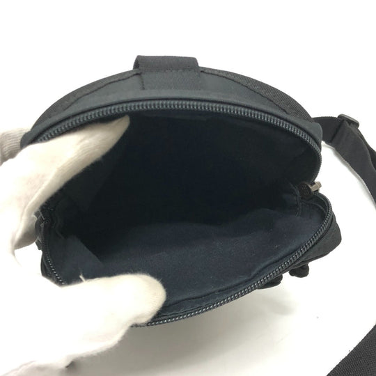 BALENCIAGA Sling bag 593651 Nylon black logo explorer mens Used Authentic
