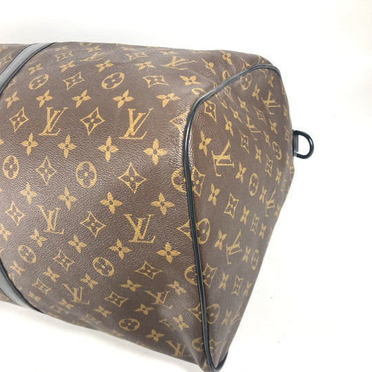 LOUIS VUITTON Boston Duffel bag M41411 Monogram canvas Brown Monogram watercolor Keepall �Ebandouliere55 unisex(Unisex) Used Authentic
