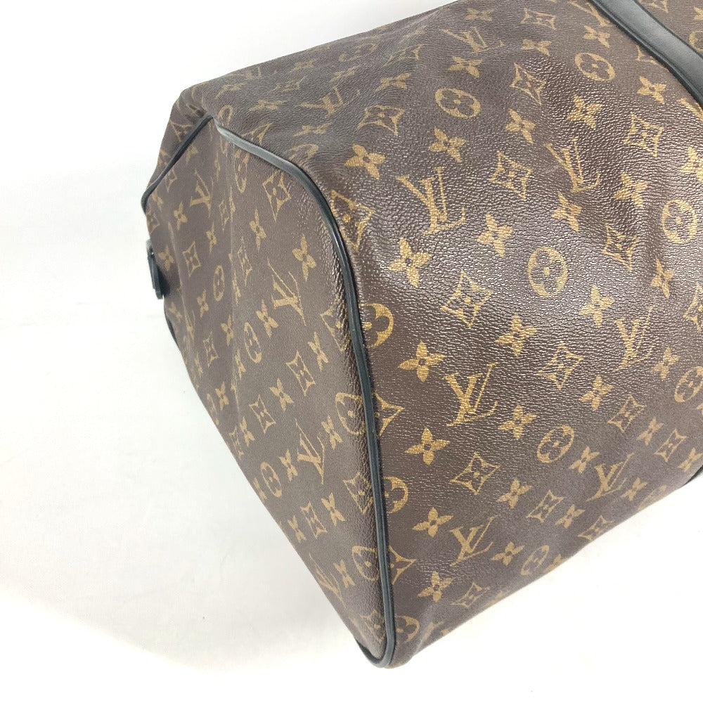 LOUIS VUITTON Boston Duffel bag M41411 Monogram canvas Brown Monogram watercolor Keepall �Ebandouliere55 unisex(Unisex) Used Authentic