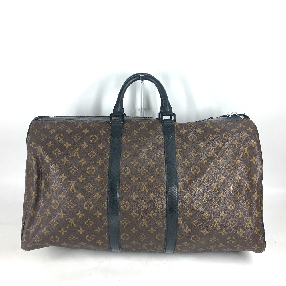 LOUIS VUITTON Boston Duffel bag M41411 Monogram canvas Brown Monogram watercolor Keepall �Ebandouliere55 unisex(Unisex) Used Authentic
