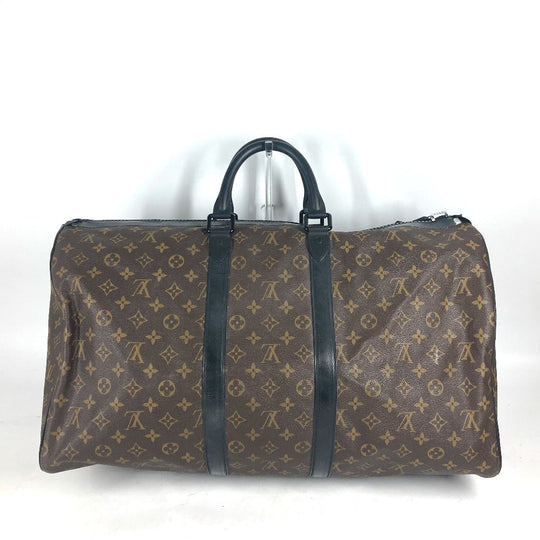 LOUIS VUITTON Boston Duffel bag M41411 Monogram canvas Brown Monogram watercolor Keepall �Ebandouliere55 unisex(Unisex) Used Authentic
