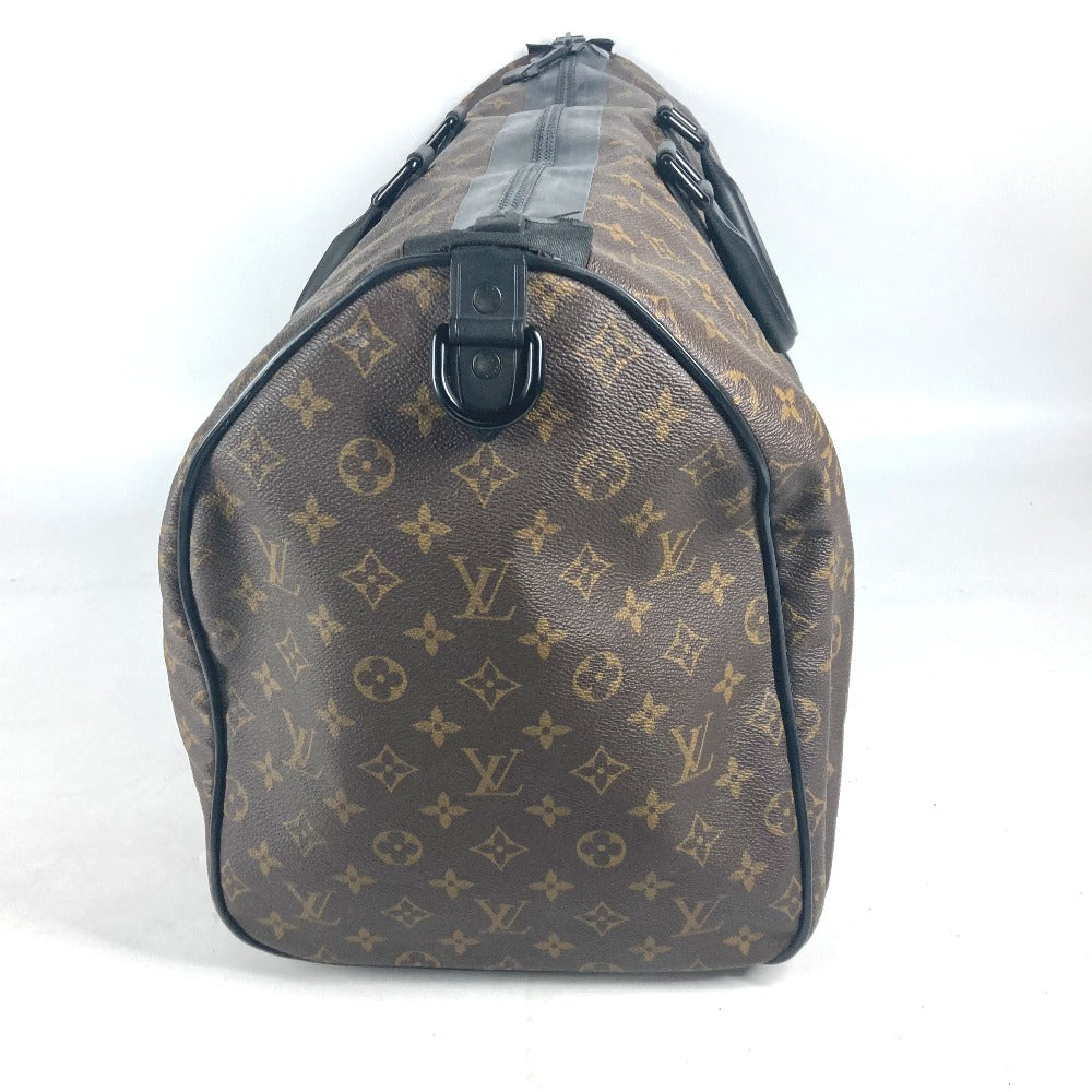 LOUIS VUITTON Boston Duffel bag M41411 Monogram canvas Brown Monogram watercolor Keepall �Ebandouliere55 unisex(Unisex) Used Authentic