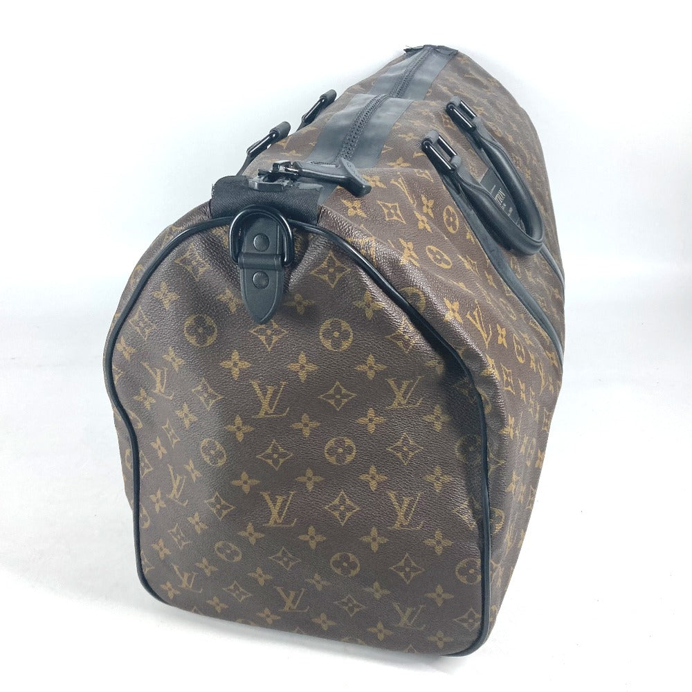 LOUIS VUITTON Boston Duffel bag M41411 Monogram canvas Brown Monogram watercolor Keepall �Ebandouliere55 unisex(Unisex) Used Authentic