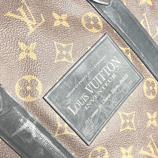LOUIS VUITTON Boston Duffel bag M41411 Monogram canvas Brown Monogram watercolor Keepall �Ebandouliere55 unisex(Unisex) Used Authentic