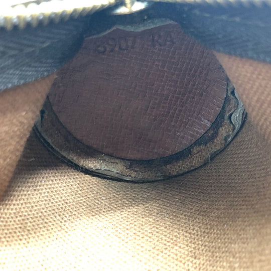 LOUIS VUITTON Pouch M58249 Monogram canvas Brown Etui Trois Ball Golf