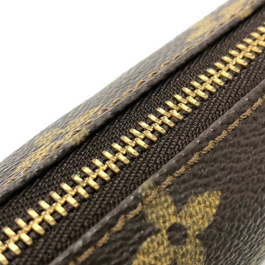 LOUIS VUITTON Pouch M58249 Monogram canvas Brown Etui Trois Ball Golf