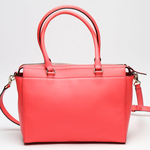 Kate Spade Shoulder Bag leather pink Diagonal crossing 2WAY Women Used Authentic