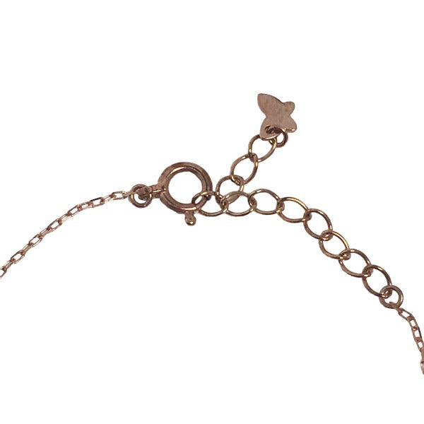 Samantha Tiara bracelet K10 Pink Gold Pink gold bracelet heart Women Used Authentic
