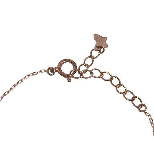 Samantha Tiara bracelet K10 Pink Gold Pink gold bracelet heart Women Used Authentic