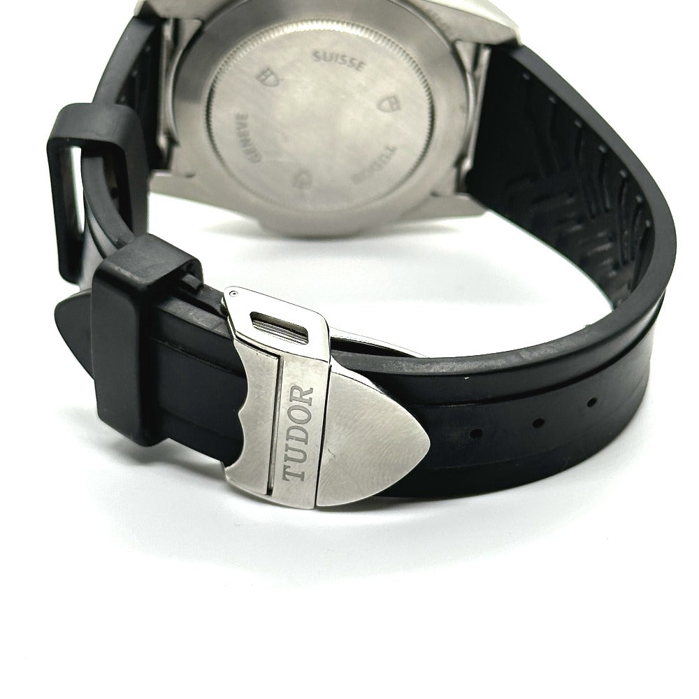 TUDOR Watches Mechanical Automatic 42010 Stainless Steel Silver Fast rider Red dial mens Used Authentic