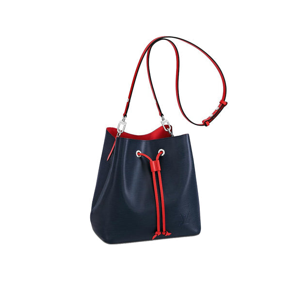 LOUIS VUITTON Shoulder Bag M54367 Epi Leather Andigo blue Neonoe Epi 2way Women Used Authentic