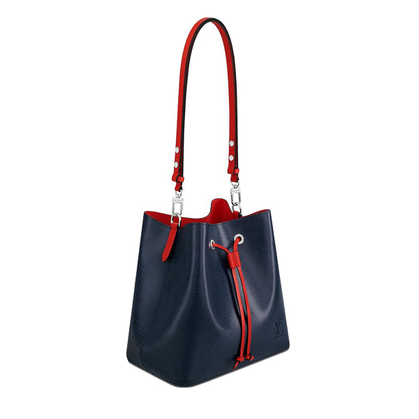 LOUIS VUITTON Shoulder Bag M54367 Epi Leather Andigo blue Neonoe Epi 2way Women Used Authentic