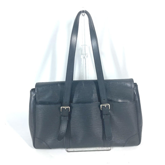 LOUIS VUITTON Shoulder Bag M58862 Epi Leather black Epi Segur MM Women Used Authentic