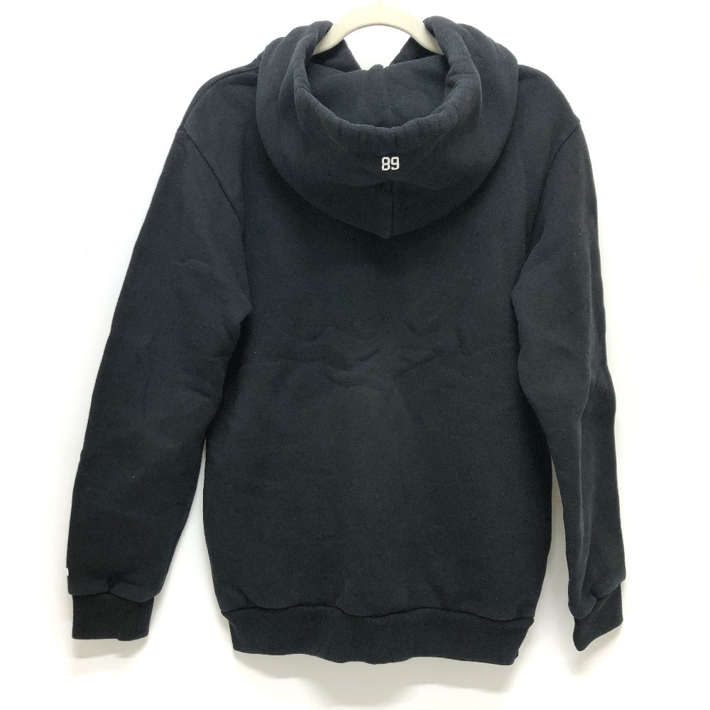 PEARLY GATES Hoodie cotton black logo mens 5 Used Authentic