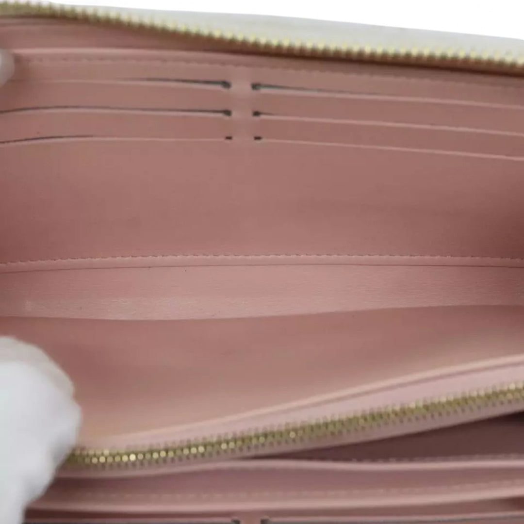 Louis Vuitton Monogram Garden Zippy Wallet White Multicolor Long Women's Wallet