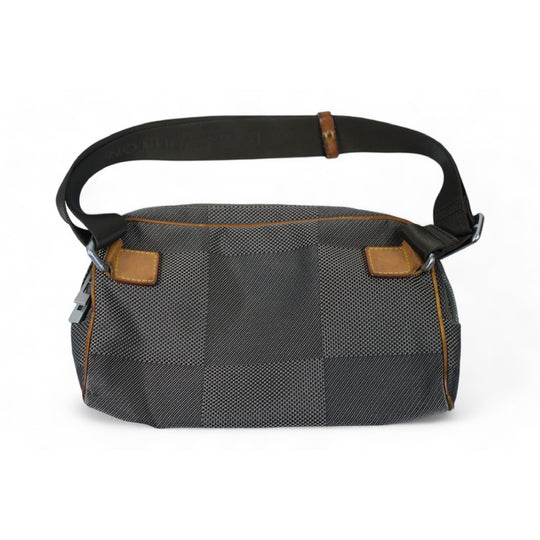 Louis Vuitton Acrobat Crossbody Bag Damier Graphite Canvas Men's Shoulder Bag Black Brown