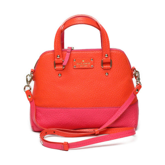 Kate Spade Handbag others Pink x orange Diagonal crossing 2WAY Women Used Authentic