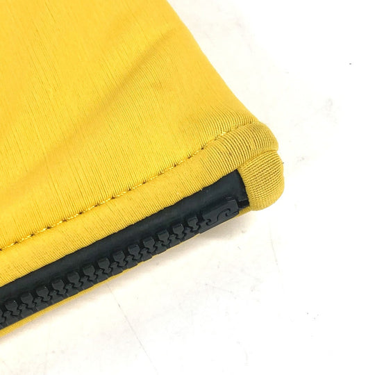 HERMES Clutch bag polyamide yellow Neovan MM unisex(Unisex) Used Authentic