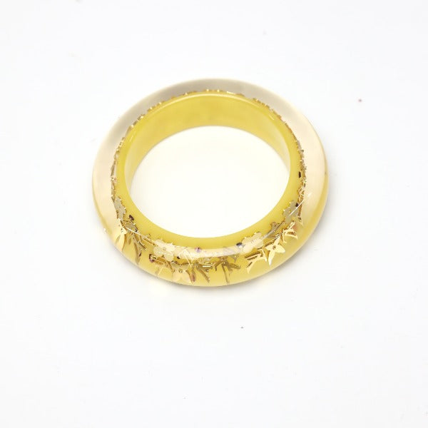 LOUIS VUITTON bracelet M64928 plastic gold Brassle bracelet Unclusion Women Used Authentic