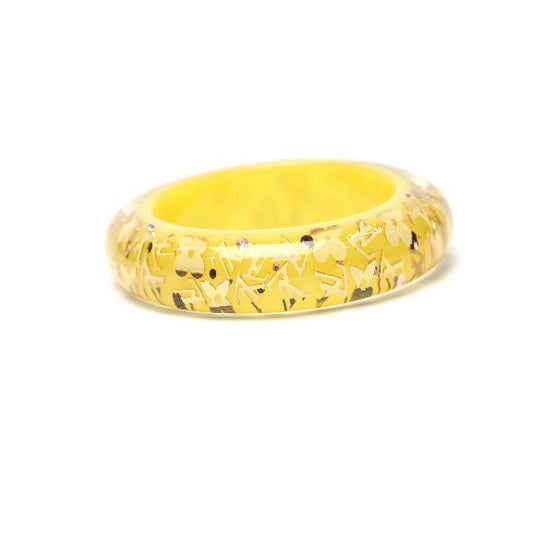 LOUIS VUITTON bracelet M64928 plastic gold Brassle bracelet Unclusion Women Used Authentic