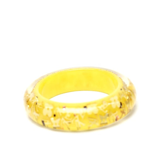 LOUIS VUITTON bracelet M64928 plastic gold Brassle bracelet Unclusion Women Used Authentic