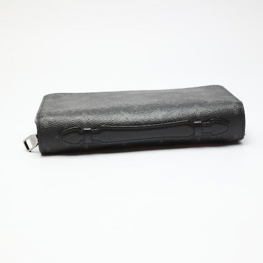 LOUIS VUITTON Long Wallet Purse M61698 Monogram canvas black Zippy XL Eclipse Clutch bag mens Used Authentic