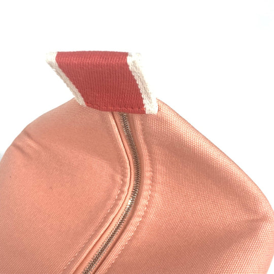 HERMES Handbag canvas pink BRIDE ABLACK GM Women Used Authentic