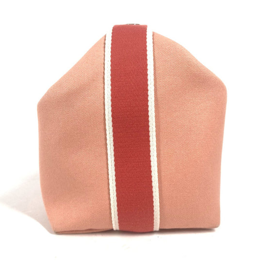 HERMES Handbag canvas pink BRIDE ABLACK GM Women Used Authentic