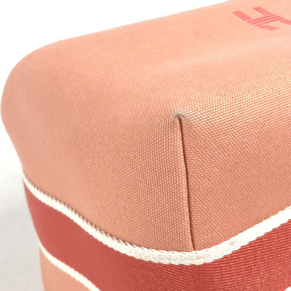 HERMES Handbag canvas pink BRIDE ABLACK GM Women Used Authentic
