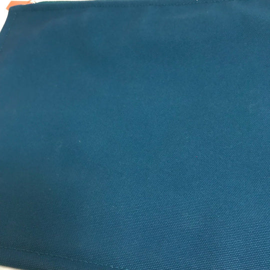 HERMES Pouch canvas Blue type bicycle studs velocipedist unisex(Unisex) Used Authentic